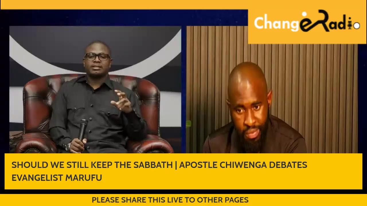 DEBATE APOATLE CHIWENGA VS EVANGELIST MARUFU | SABBATH DAY