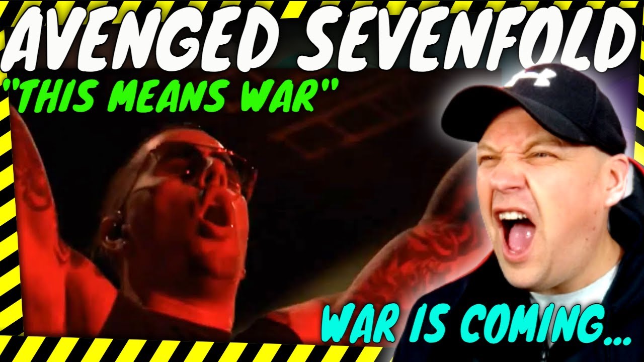 AVENGED SEVENFOLD With a Sad But True Message!! | This Means War [First Time Reaction ]