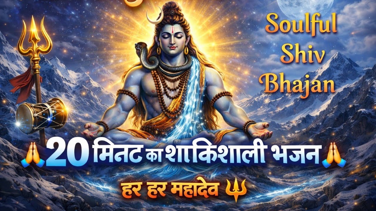 Latest Soulful Shiv Bhajan for Peace 🌼 | Mahadev Bhajan to Remove Stress & Negativity | Shiv Bhajan