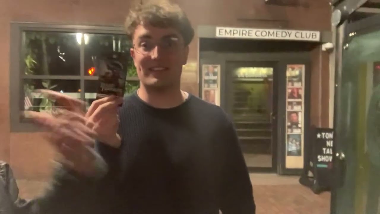 Josh Willey opens Transformers cards: Empire comedy club