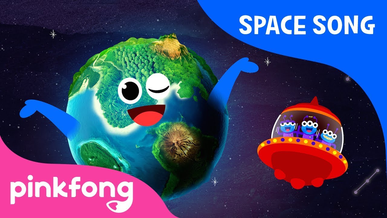 Ziemia | Kosmiczna piosenka | Piosenki Pinkfong dla dzieci