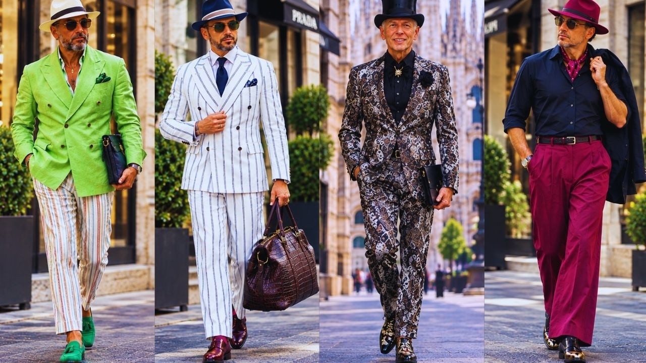 💪MEN&rsquo;S URBAN STREET STYLE IN MILAN | UPDATED BASICS, COLOR & TEXTURE | CHIC ITALIAN MEN&rsquo;S FASHION 👜✨
