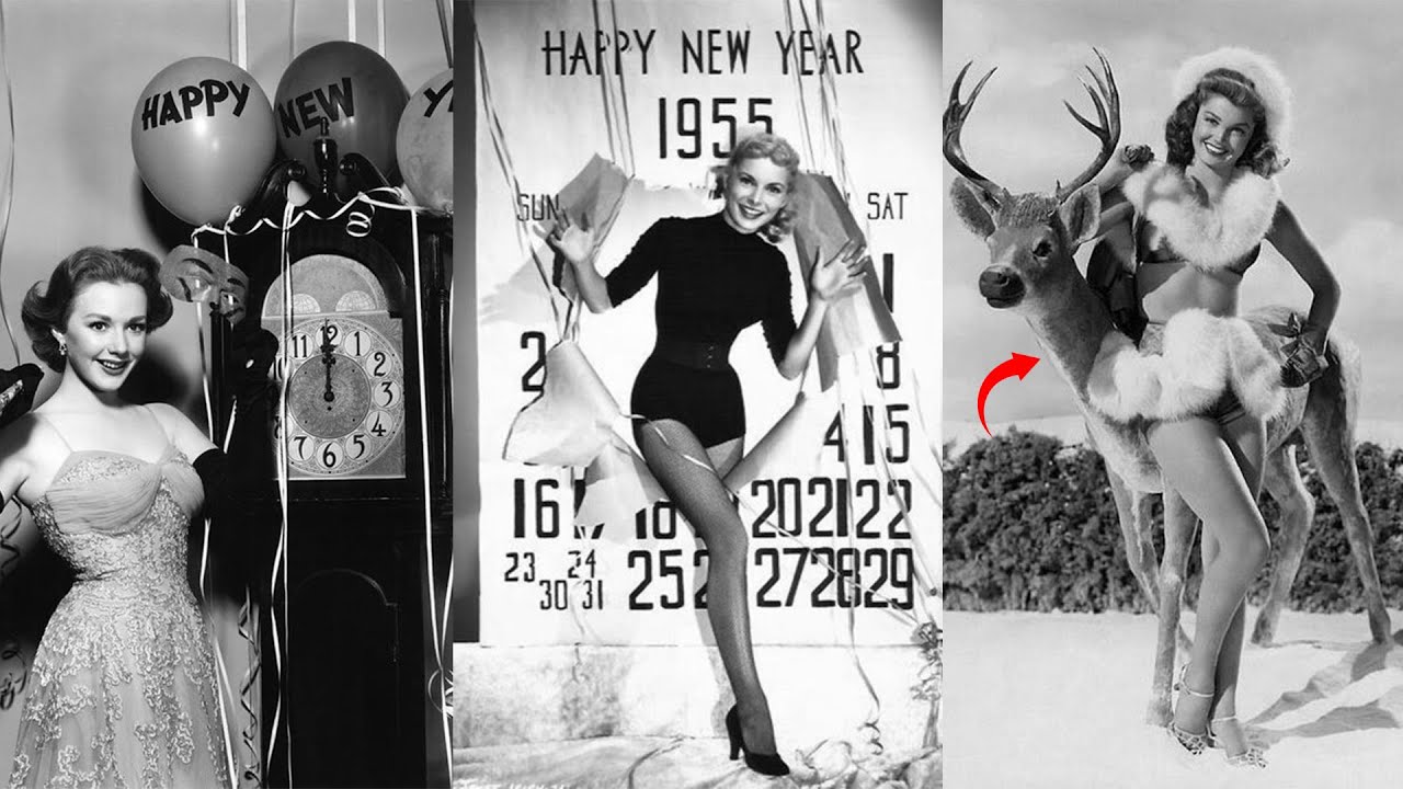 100 Celebrity Photos Celebrating Christmas & New Year’s Eve Through the Decades