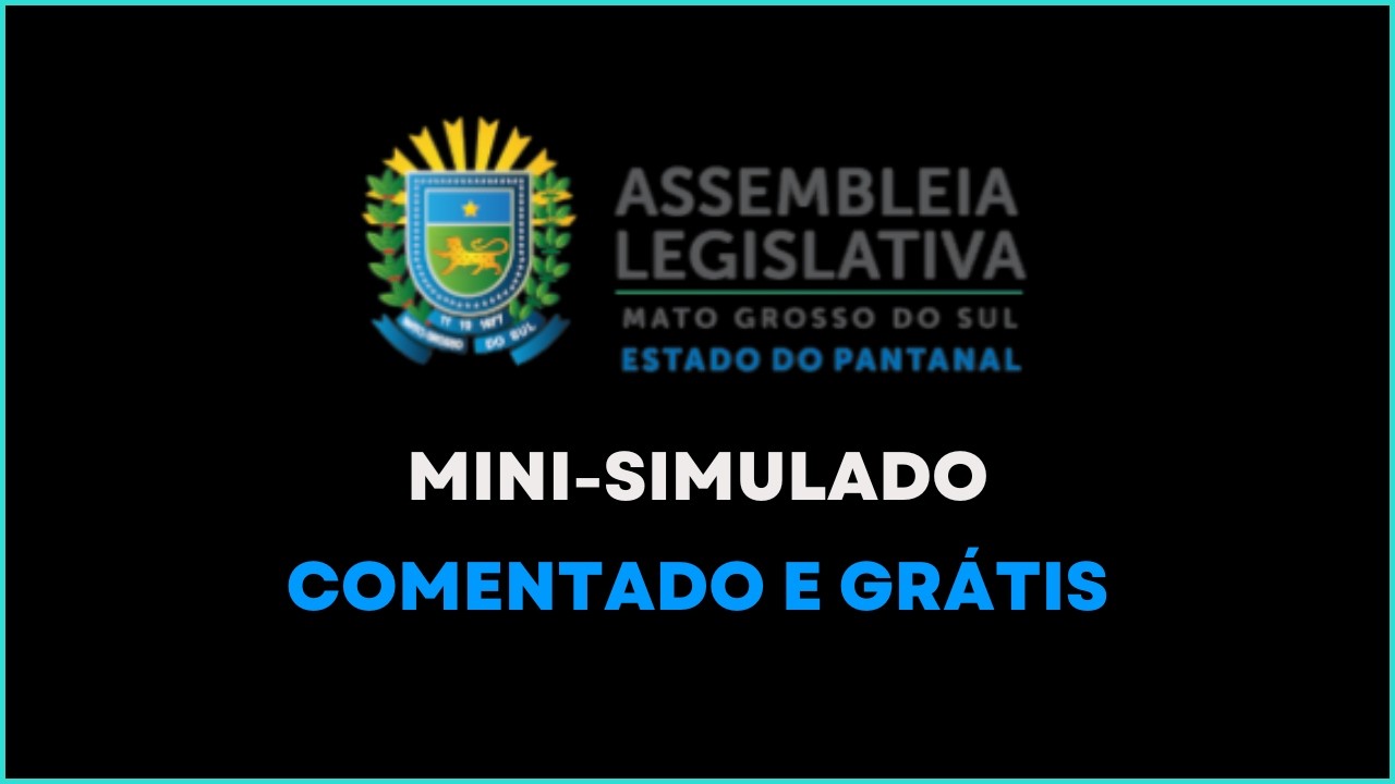 ALMS (MINI-SIMULADO GRATUITO)
