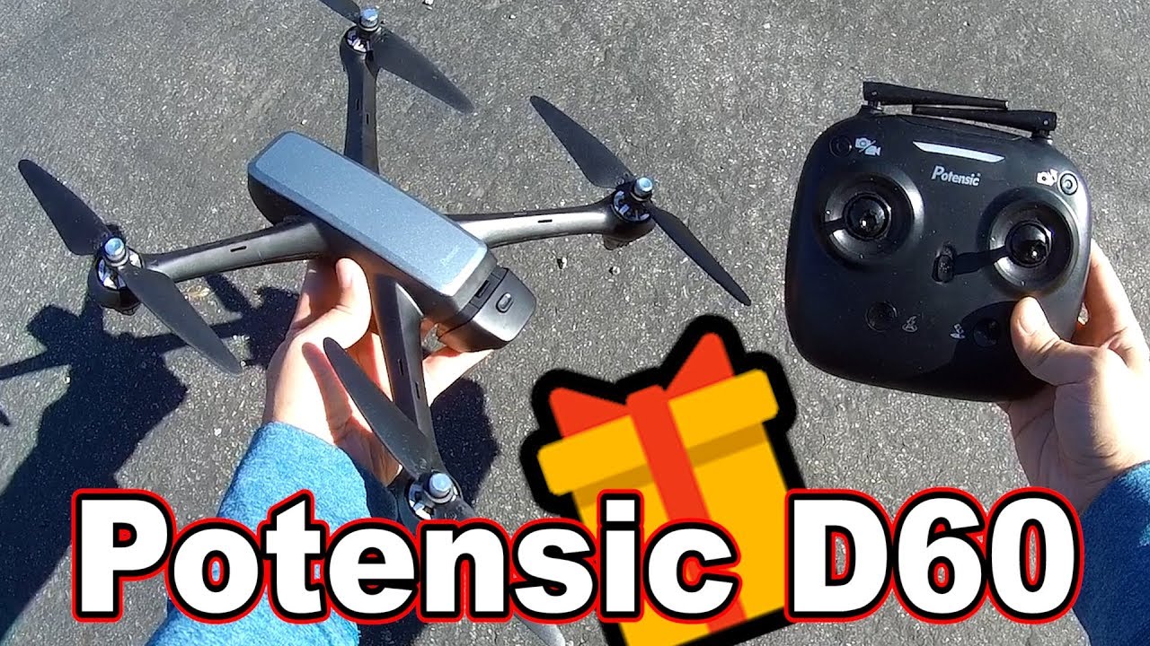 Potensic D60 GPS Drone Review & Giveaway 🚁🎁