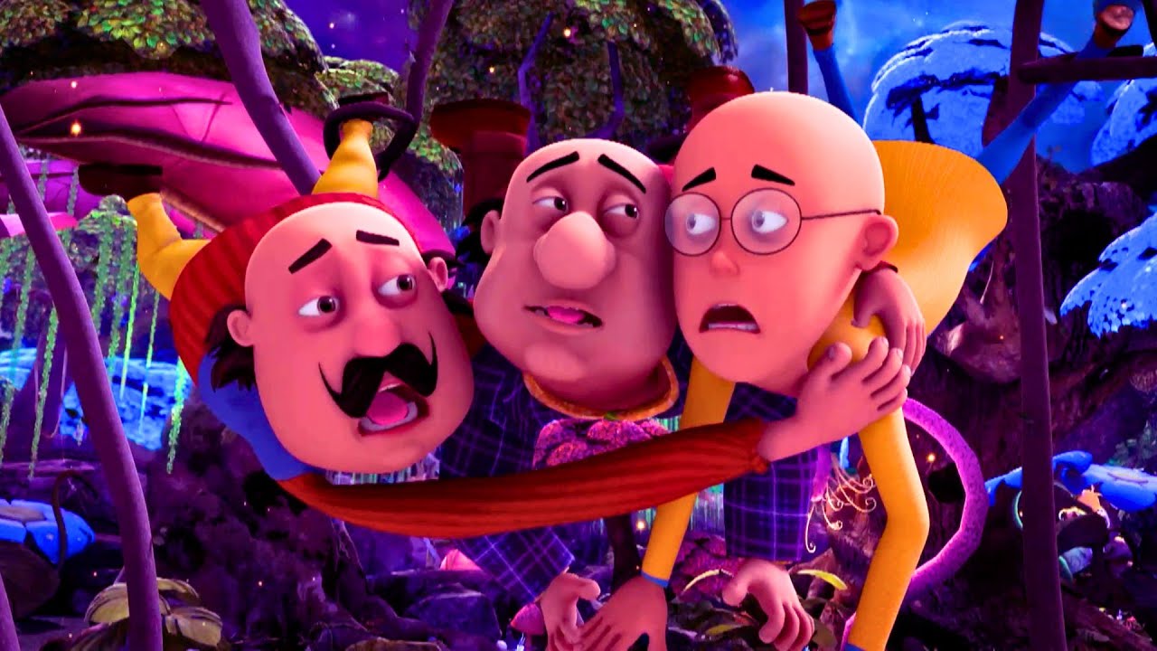 Motu wept bitterly to save his life. | Motu Patlu In The Game of Zone