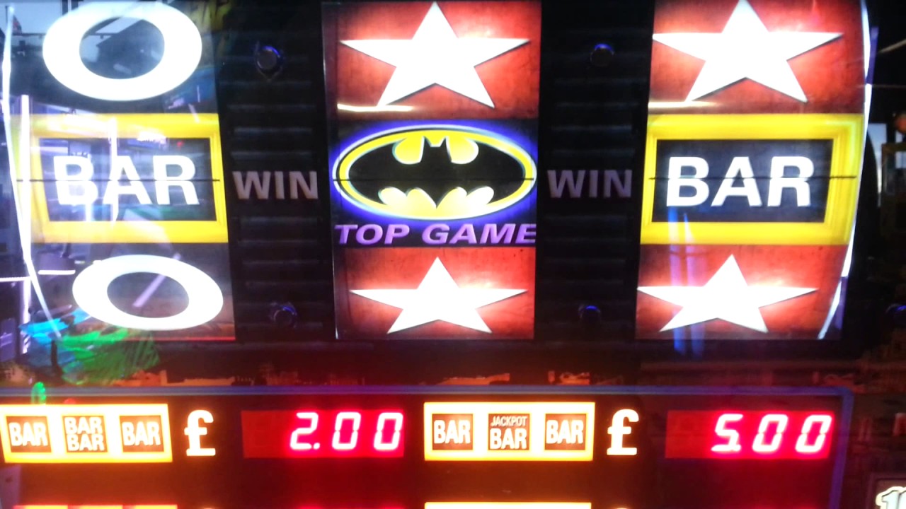 New Astra 3 Player Fruit Machine - Batman Begins - at Bunn Leisure Selsey