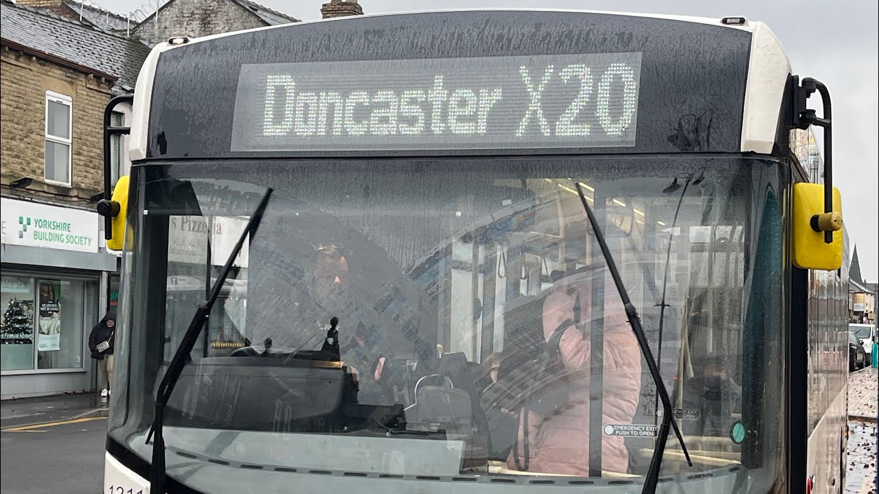 X20 Globe Bus - Barnsley to Doncaster Frenchgate (Full Route)