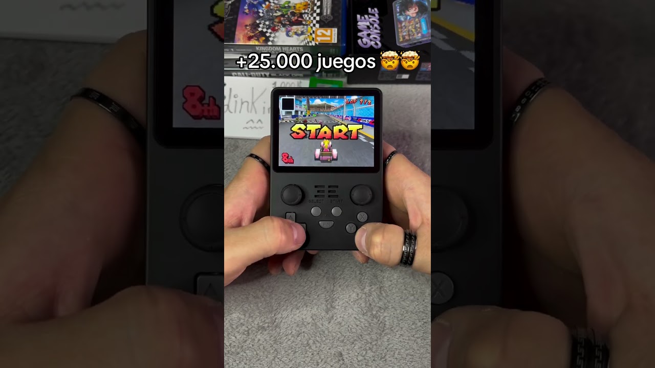 &iexcl;La mejor consola retro port&aacute;til con m&aacute;s de 25.000 juegos!