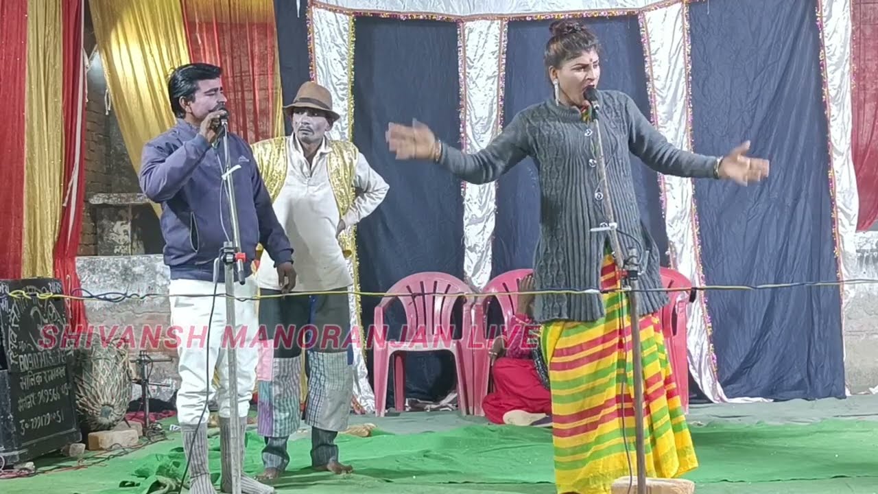 भाग 13/झूठा इल्ज़ाम और जहरीली नागिन/हसनगंज का कार्यक्रम#nautanki #amarnathdancerkinautanki #shivansh