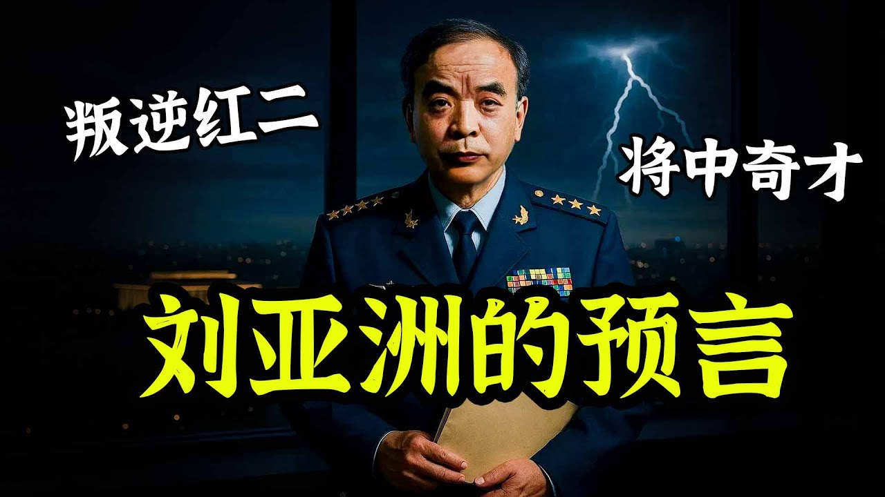 前国家主席的女婿为啥被抓？他到底说了啥？天才上将刘亚洲的起与落【李先念女婿-刘亚洲】