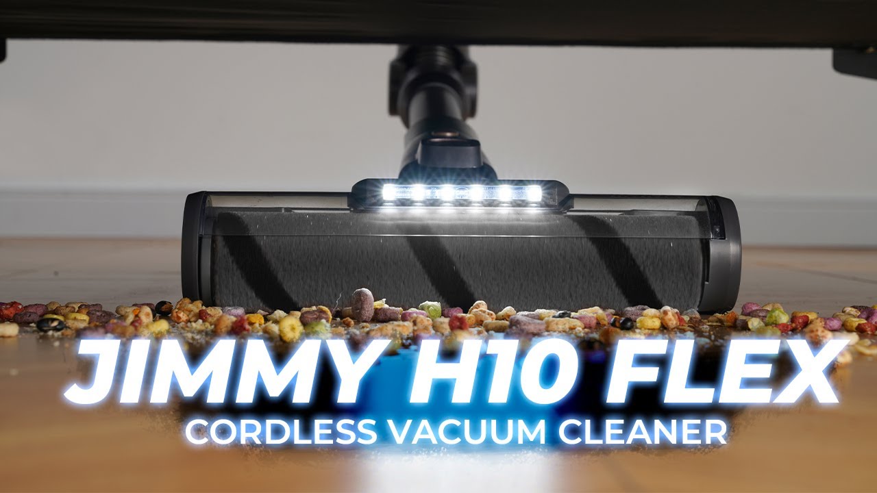 Jimmy H10 Flex - cordless vacuum cleaner with flexible tube and high power!