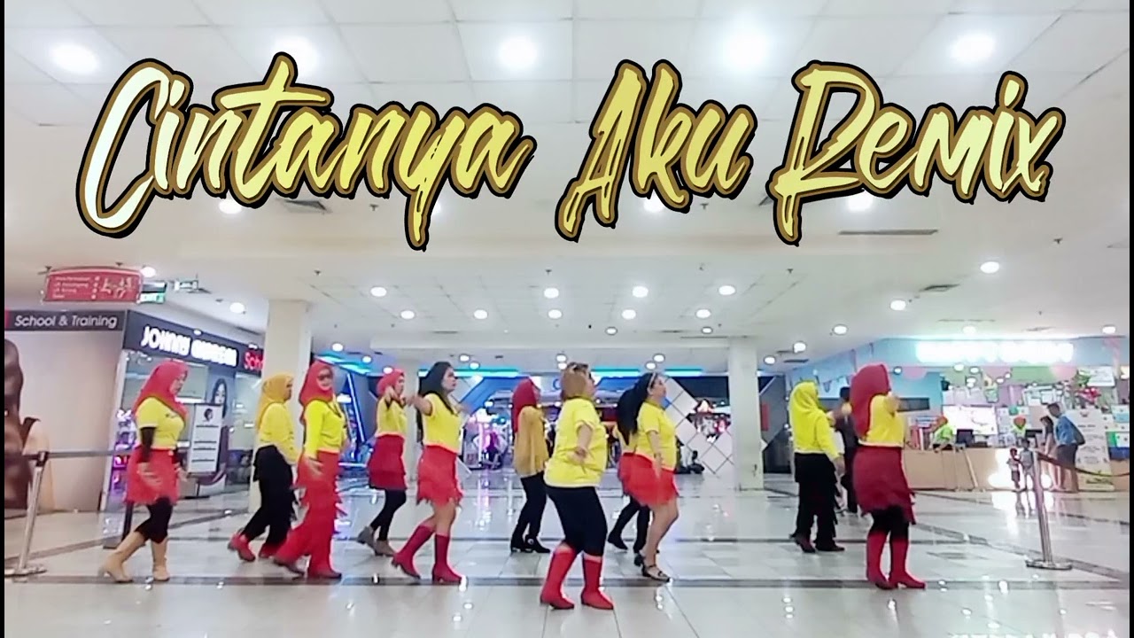 Cintanya Aku Remix Line Dance Choreo By Fonna Queentarina