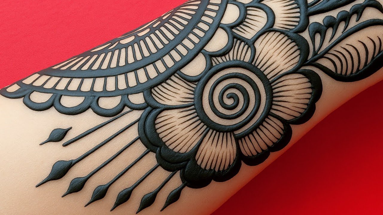 Back hand mehndi design arabic simple mehndi design || Latest stylish mehndi design back hand mehndi