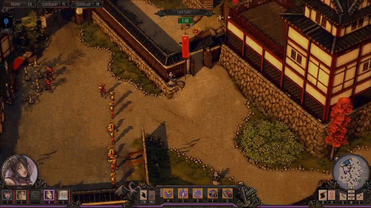Shadow Tactics: Blades of the Shogun mission 13 Speedrun