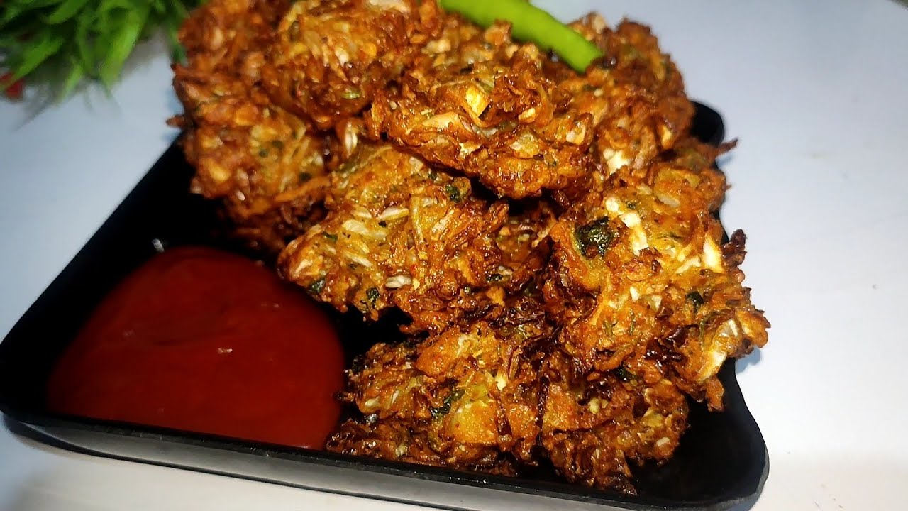 🌙Ramadan Special Recipe😊 Bandgobi k Pakode.