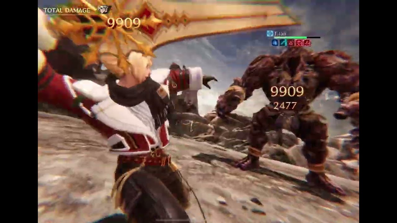 Titan EX2 low OB DPS supported by LB weapons