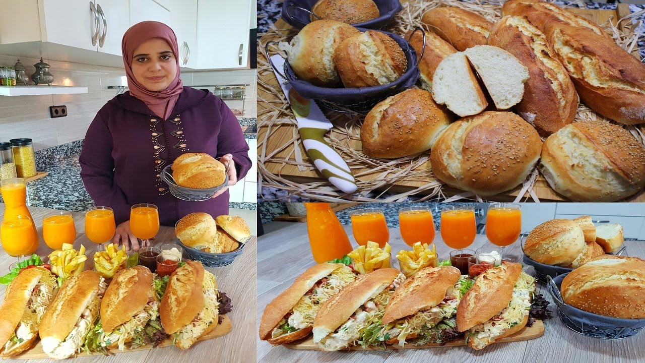 سندويتشات صيفية بحشوة باردة من الخبز حتى الصوص بطريقة إحترافية جد مبسطة