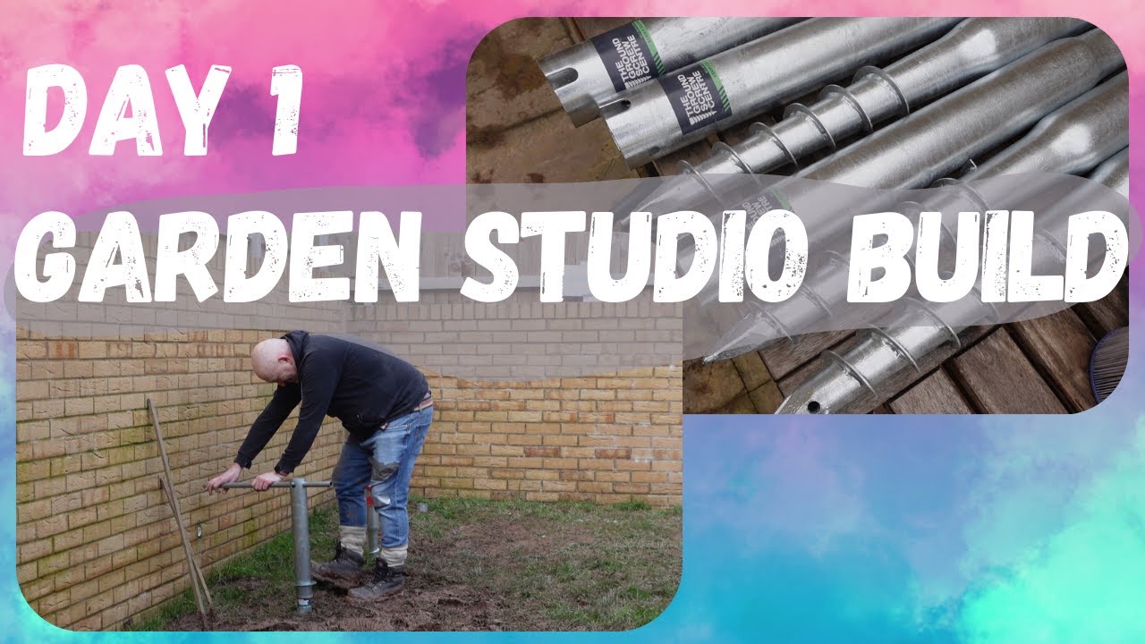 Are Ground Screws Strong Enough To Support A Garden Studio Build?