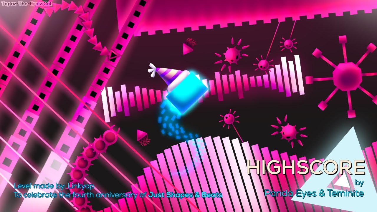 Just Shapes & Beats keeps high score across rhythm games.