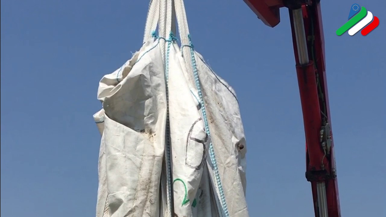 SACCO BIG BAG CON VALVOLA DI SCARICO