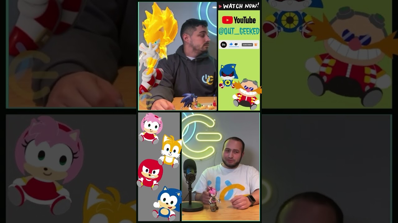 Sonic & Amy Unleashed: Good Smile Comp vs. Jakks Pacific Action Figures Showdown! 