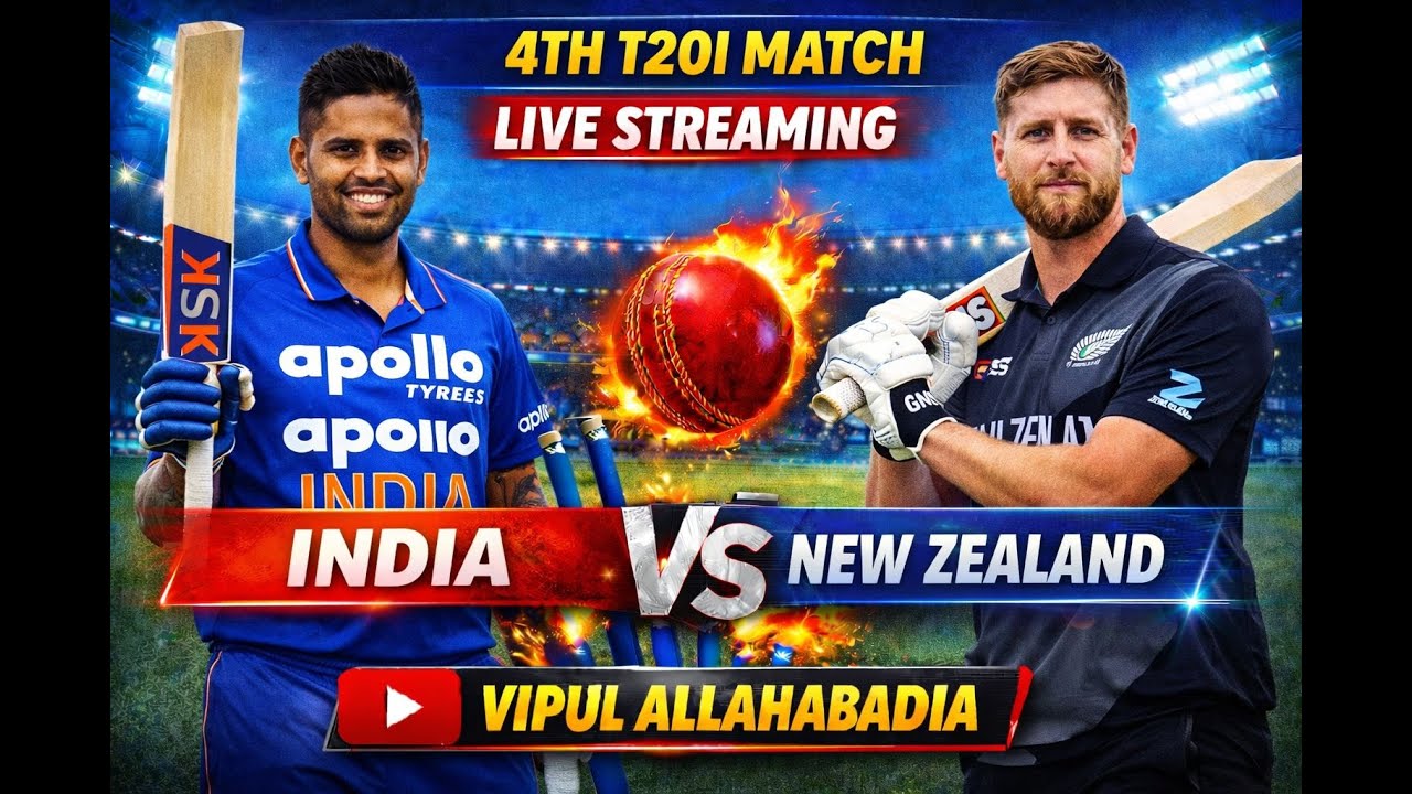 Live: India vs Newzealand 4th T20 | Commentary & Match Analysis | Nz vs Ind | Today's Cricket Match