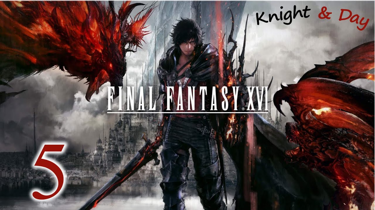 Let's Play Final Fantasy XVI Part 5 - Fighting Shiva's Dominant and Cid Makes a Hell of an Entrance