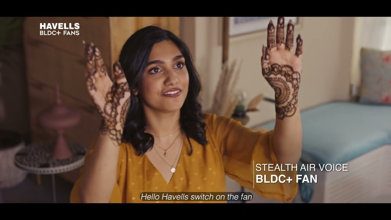 Stealth Voice BLDC+ Fans | Look Up To Havells