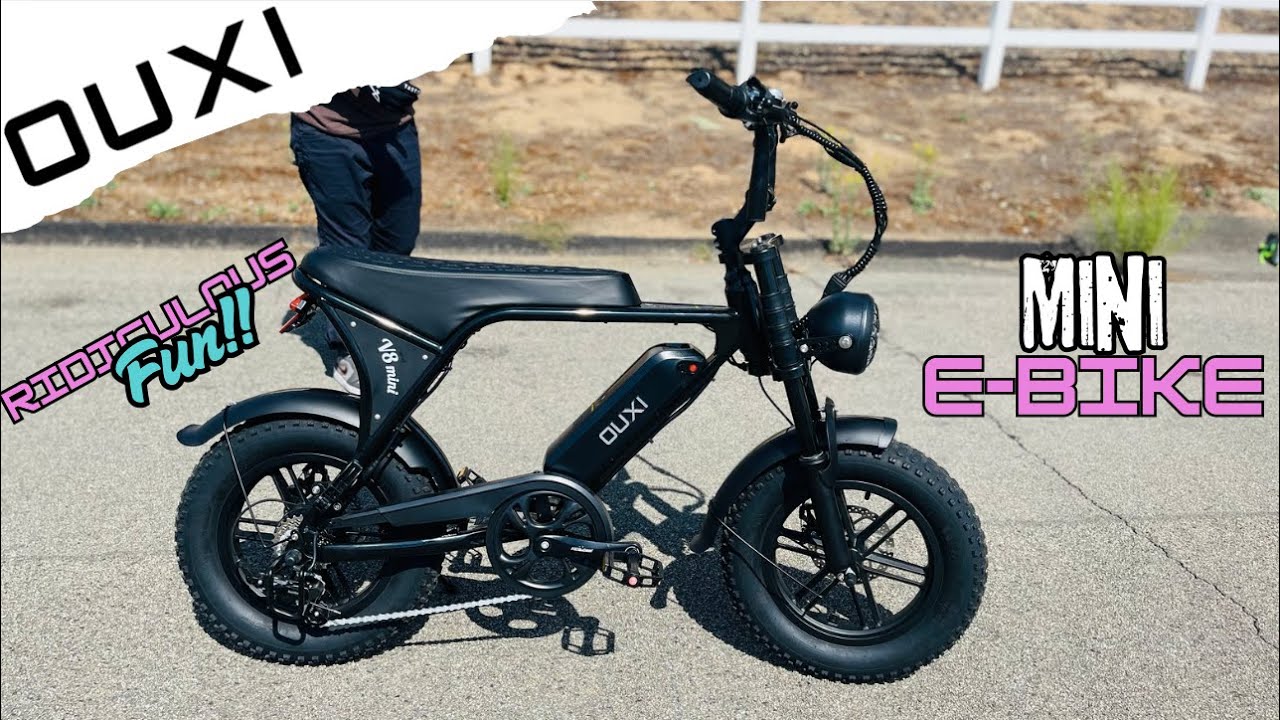 Обзор электровелосипеда OUXI V8 Mini в стиле мото | Honda Grom среди электровелосипедов