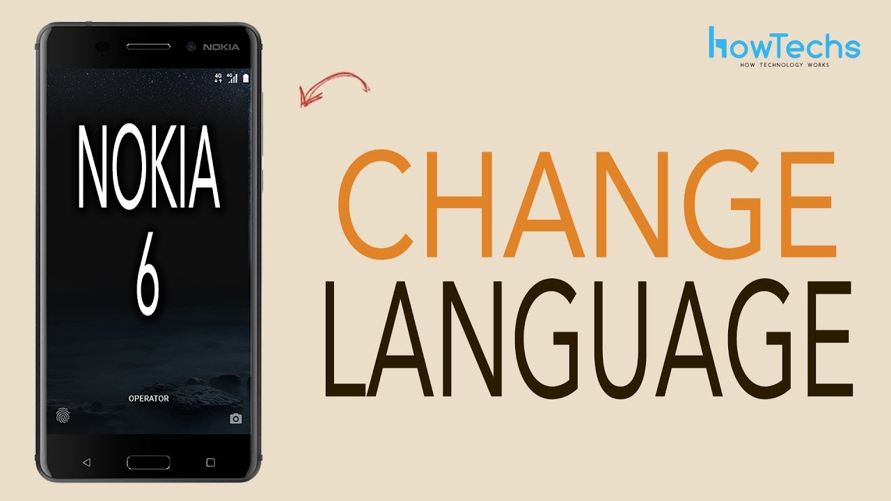 Nokia 6 - How to Change the Language / How to change from CHINESE