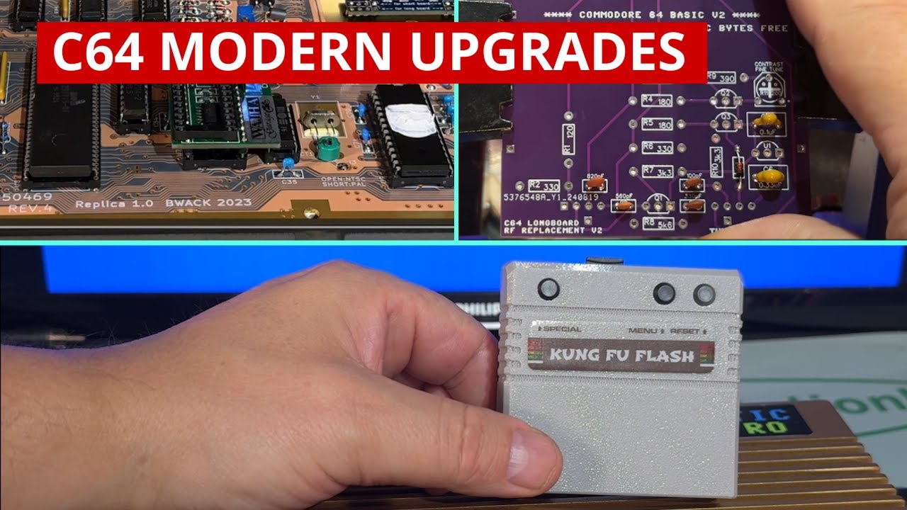 Commodore 64: Testing some modern upgrades for the classic retro computer
