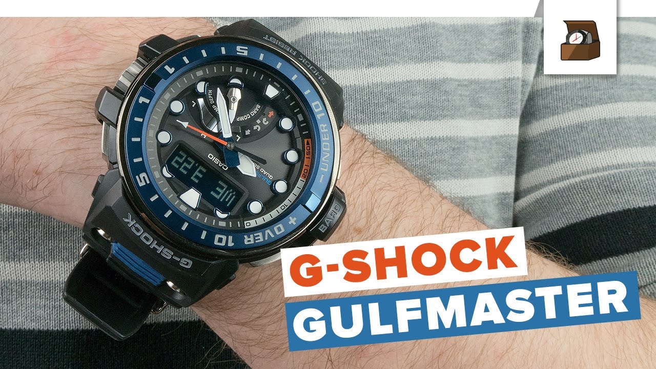 G-Shock GULFMASTER QUADSENSOR // Testbericht // Deutsch // 4K