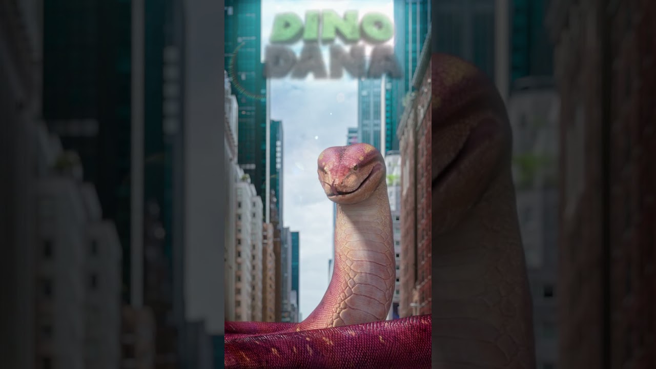 Dino Dana introducing the Titanoboa