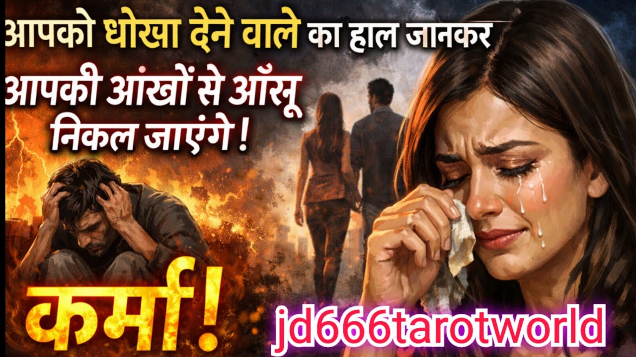 💯👹😭आपको धोखा देने वाले का हाल जानकर आपकी आँखों से आँसू निकल जाएंगेGeneral collective timeless #karma