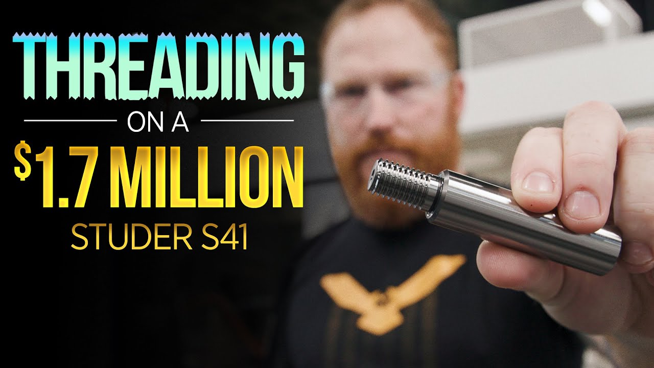 Threading on a STUDER S41 from United Grinding