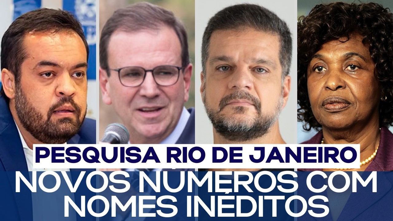 PESQUISA RIO DE JANEIRO: NOVOS NÚMEROS COM NOMES INÉDITOS