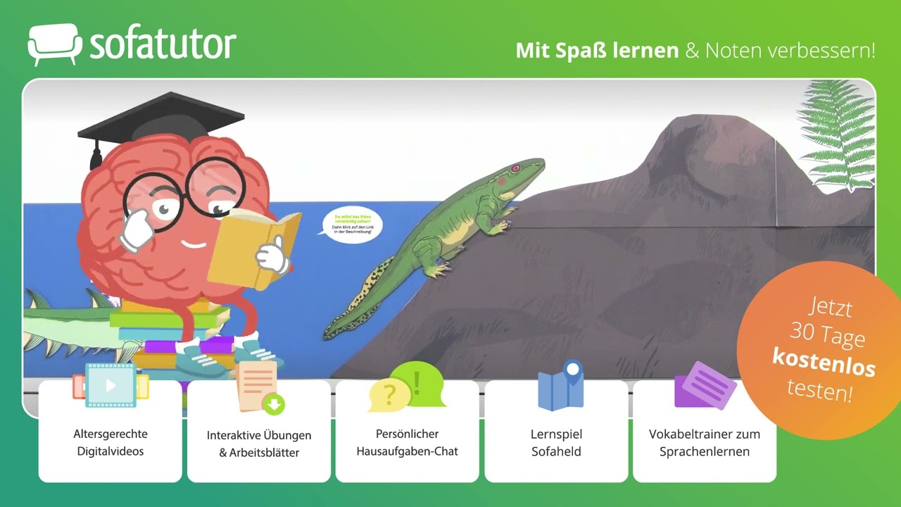 Erdzeitalter &ndash; Entwicklung des Lebens einfach erkl&auml;rt &ndash; Biologie 9. & 10. Klasse