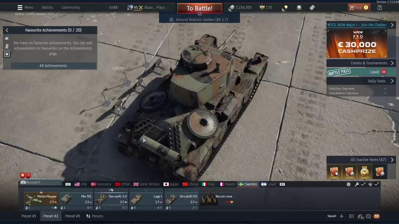 Just another casual grinding day in Warthunder doing the battlepass challenges day 24