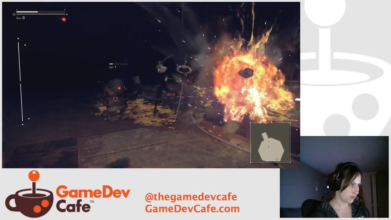 NieR Automata Stream - Game Features with GameDevCafe