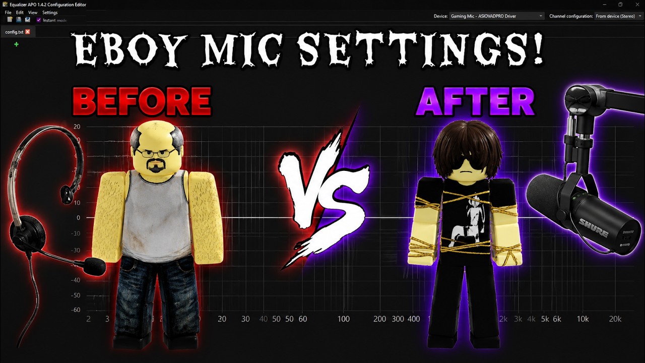 BEST EBOY MICROPHONE SETTINGS