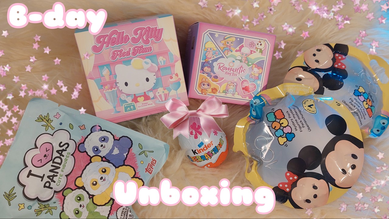 B-day Unboxing🌸🥳