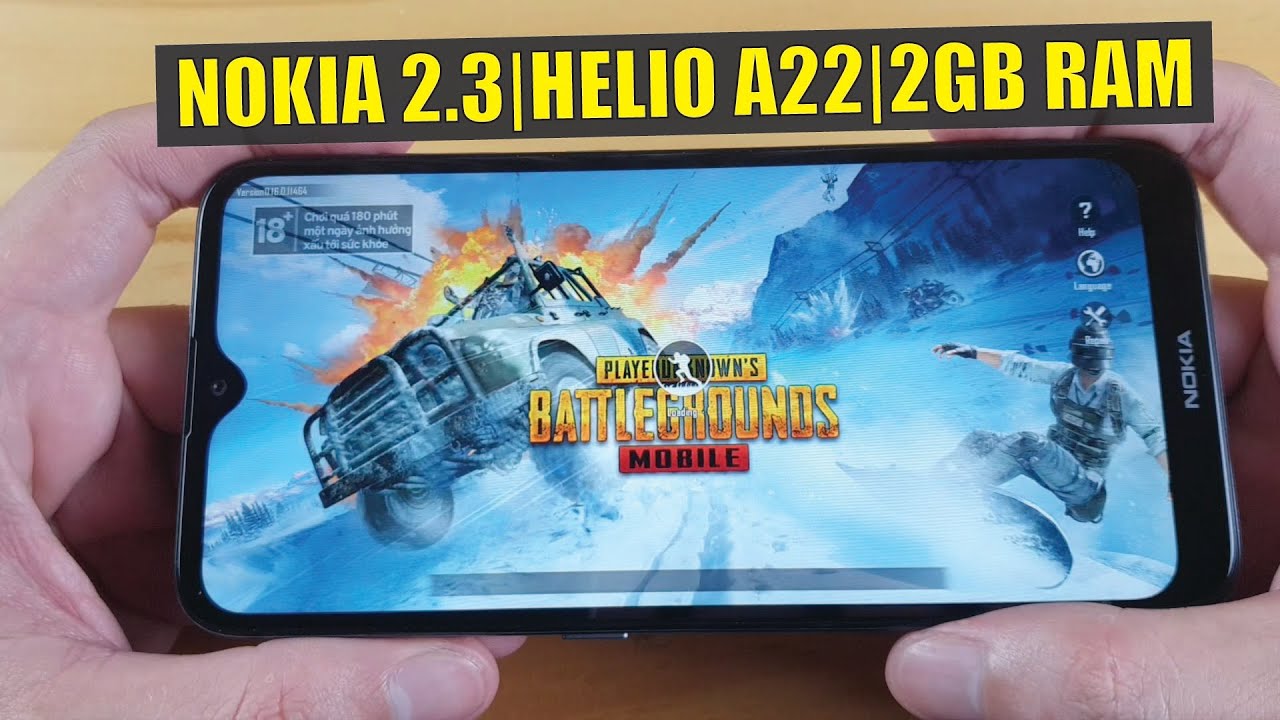 NOKIA 2.3 PUBG MOBILE GAMPLAY