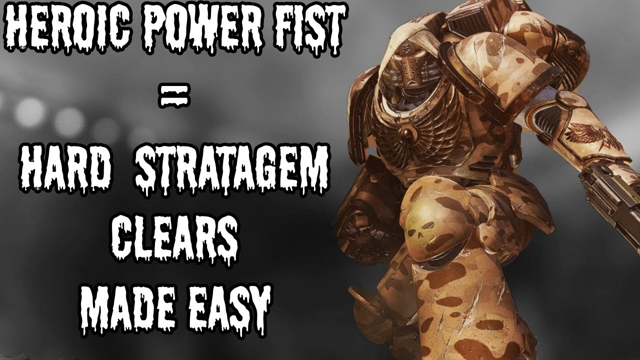 HEROIC Power Fist makes WEEKLY STRATAGEM EASY | Space Marine 2 Gameplay