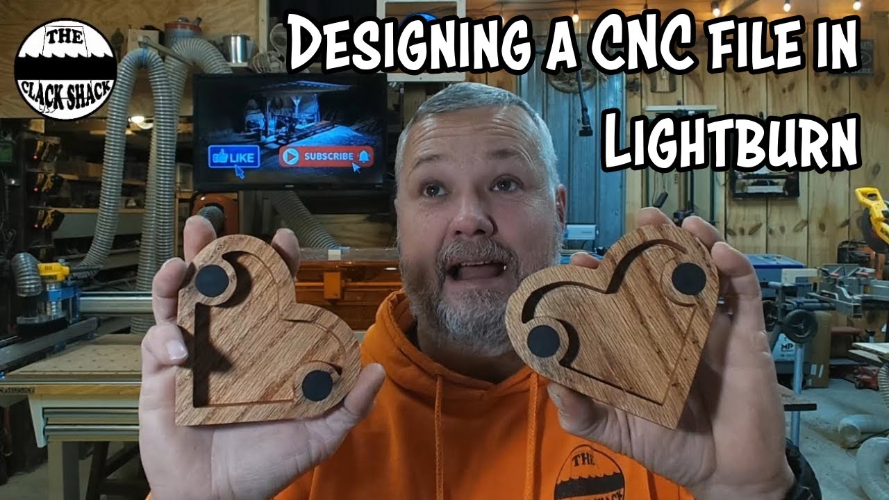 Designing a CNC file in Lightburn