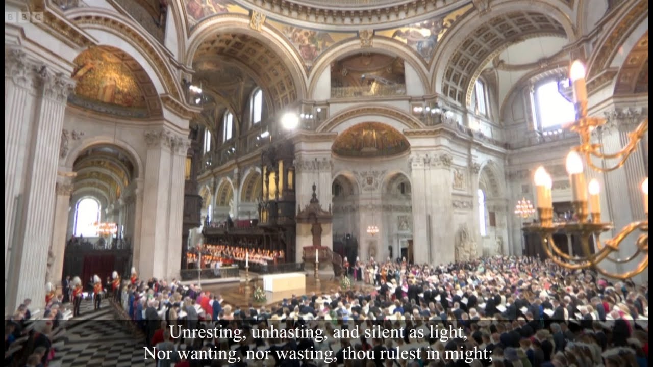 Immortal, invisible, God only wise Hymn - St Paul's Cathedral Platinum Jubilee Service