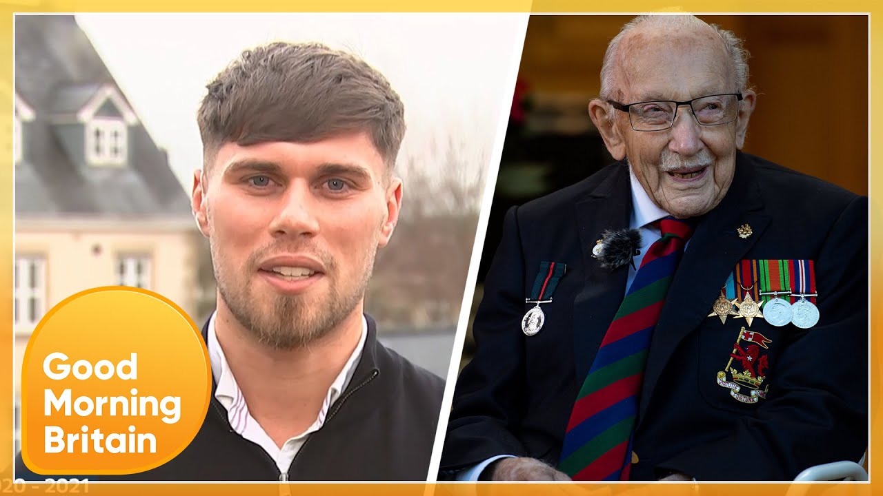 Captain Sir Tom Moore's Grandson - 'I Know He’s Looking Down on Everyone' | Good Morning Britain
