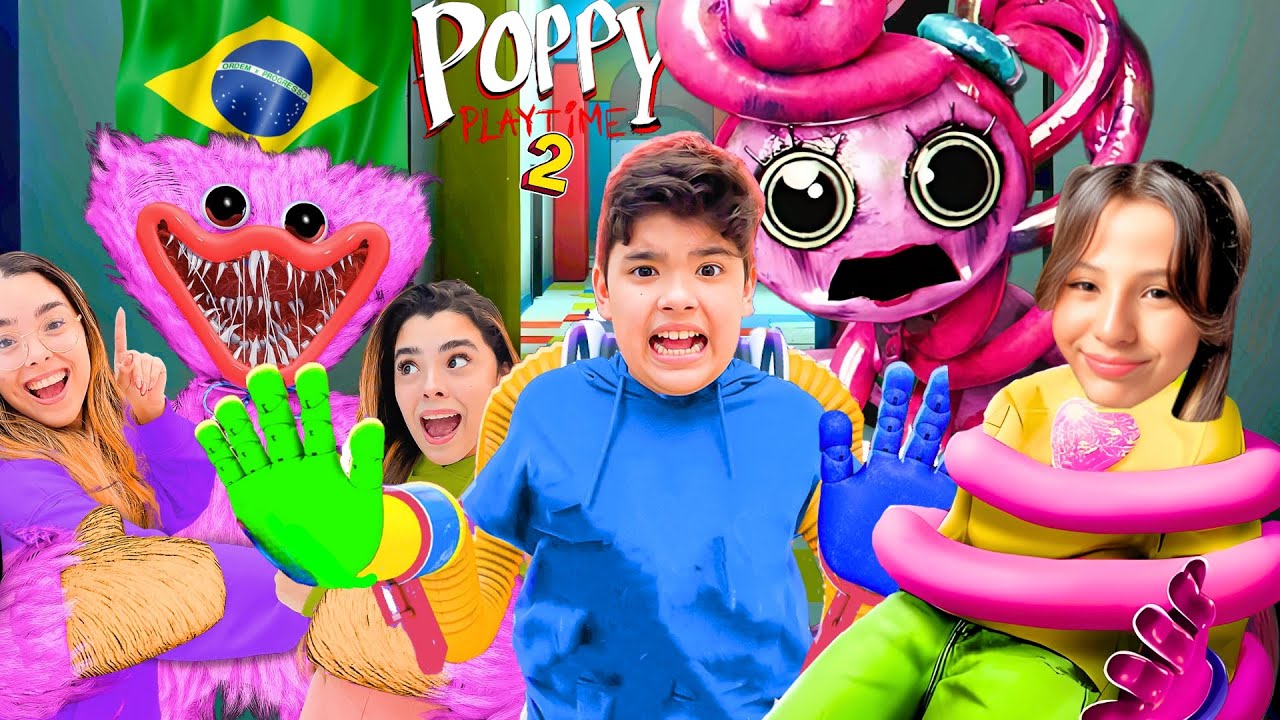 PRIMEIRA VEZ DA MOMMY LONG LEGS em PORTUGUÊS no POPPY PLAYTIME 2 !