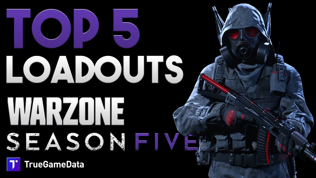 TGD's Top 5 Loadouts Warzone Season 5!!