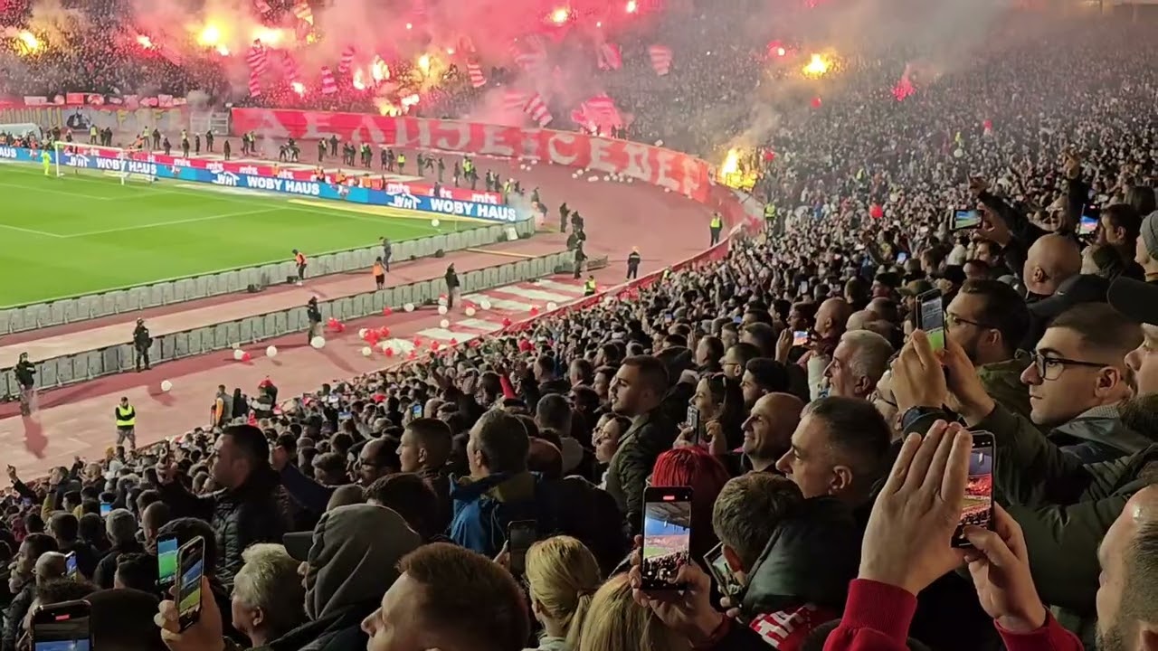 🔥 *NIEZWYKŁE DERBY BELGRADU 2024: Crvena Zvezda vs Partizan!* 🔥 | *Zobacz NAJGORĘTSZE momenty!* 🚩
